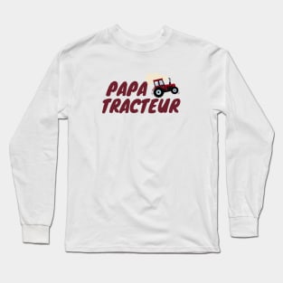 PAPA TRACTEUR Long Sleeve T-Shirt